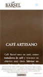 Mobile Screenshot of cafebarsel.com