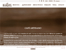 Tablet Screenshot of cafebarsel.com